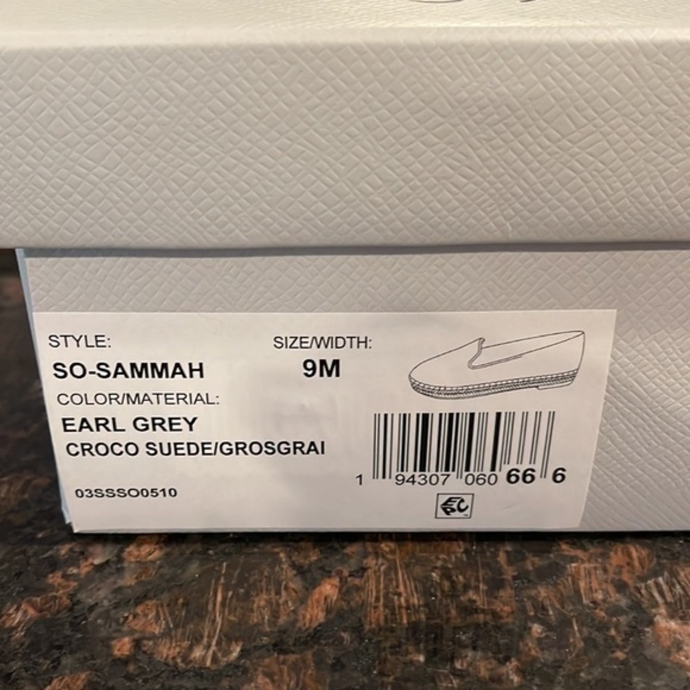 Sole society So-Sammah suede Croc Earl grey - Picture 5 of 5